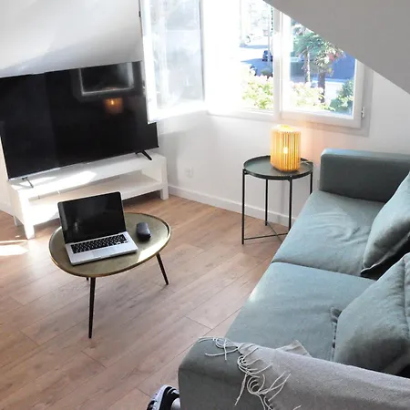 Beautiful 3-room Attic Apartment, New And Fully Equipped Daire Saint-Nazaire (Loire-Atlantique)